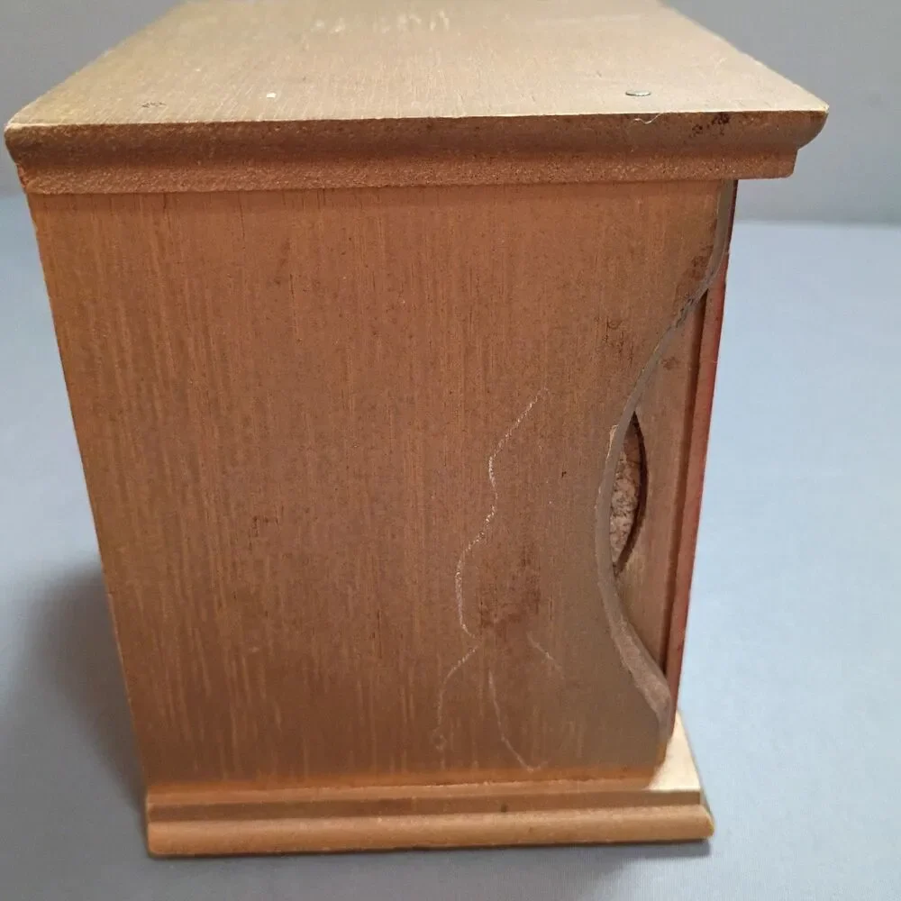 Vintage Faux Books Wood Decor Encyclopedia Barware Cork Coasters Set Cased 8